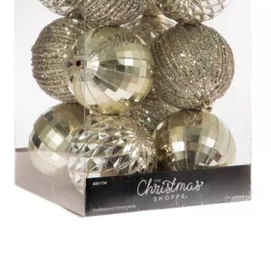 Gold Christmas Ornaments